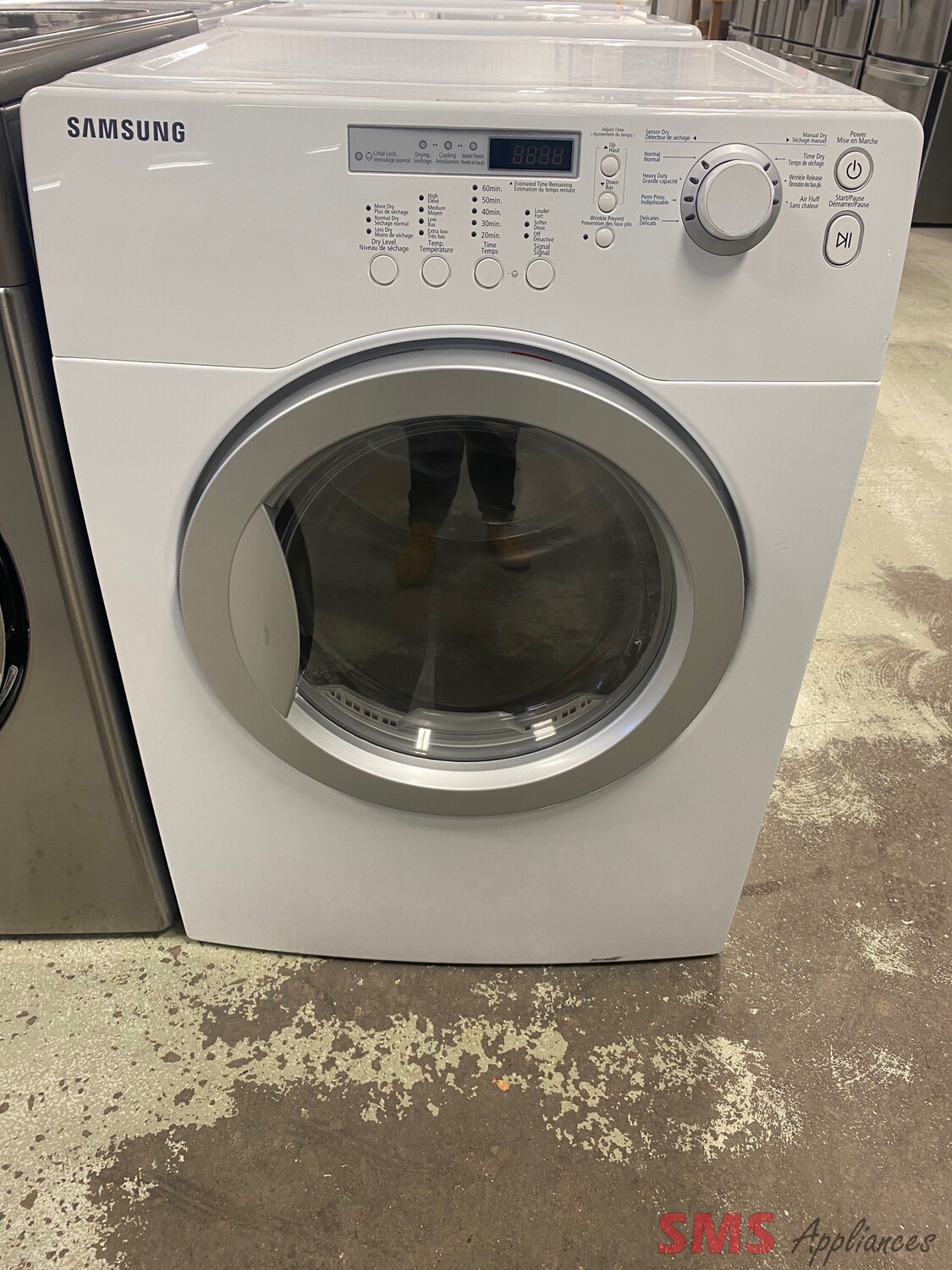 Samsung 27" Front Load Electric Dryer 7.3 Cu. Ft. DV203AEW