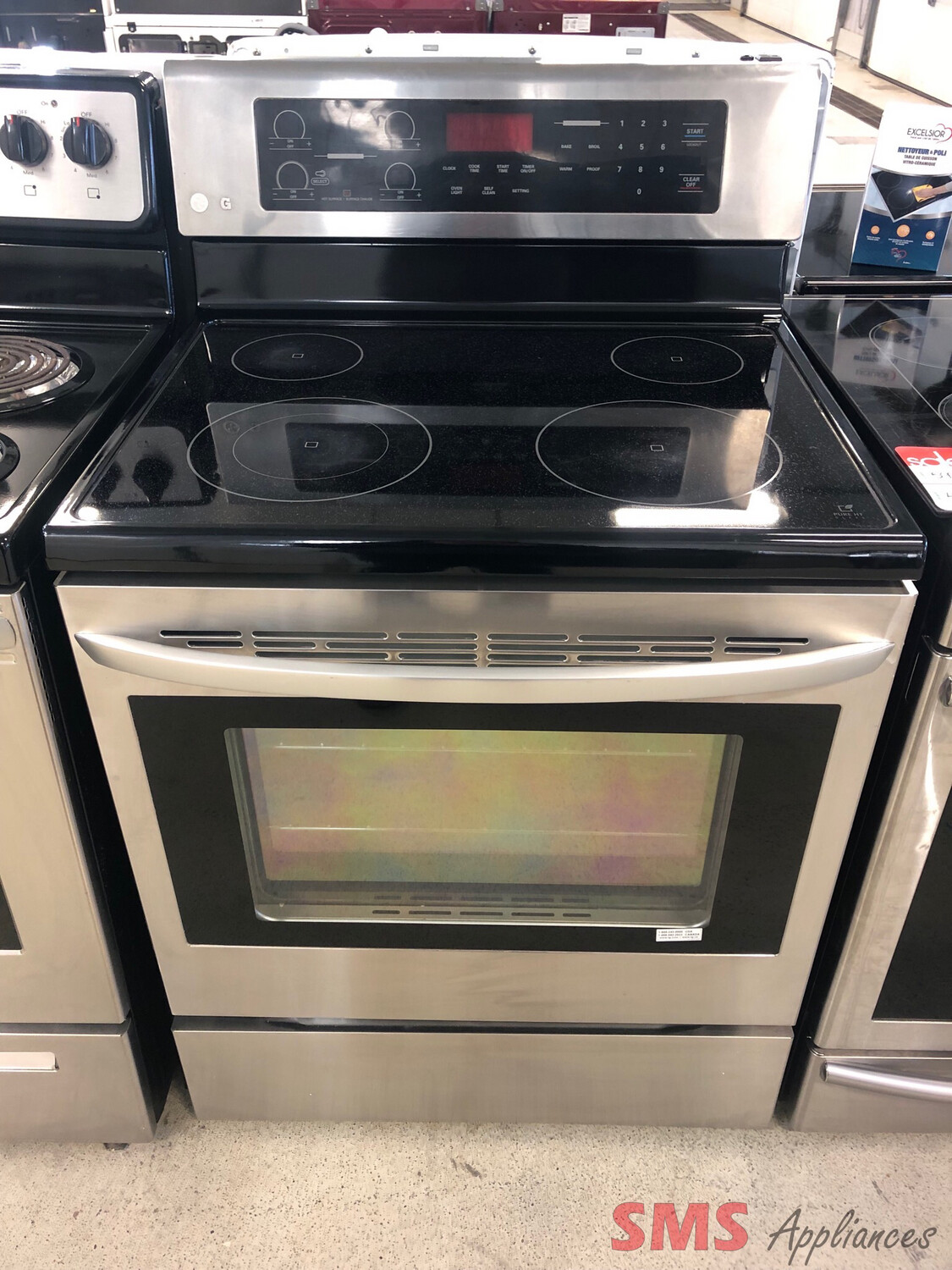 LG 30" Freestanding Electric Range 6.3 Cu. Ft. LRE6321ST