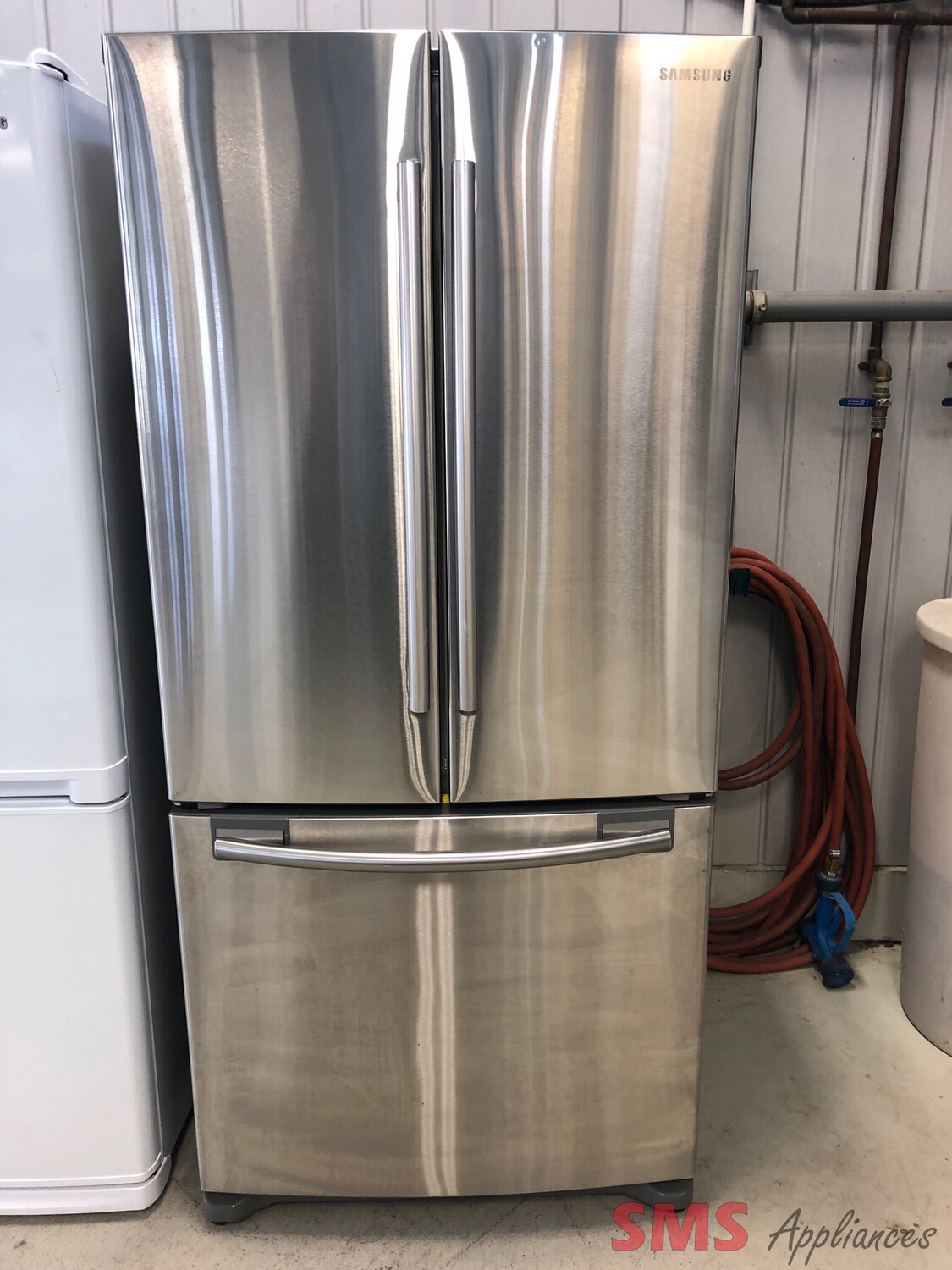 Samsung 33" French Door Refrigerator 17.5 Cu. Ft. RF18HFENBSR