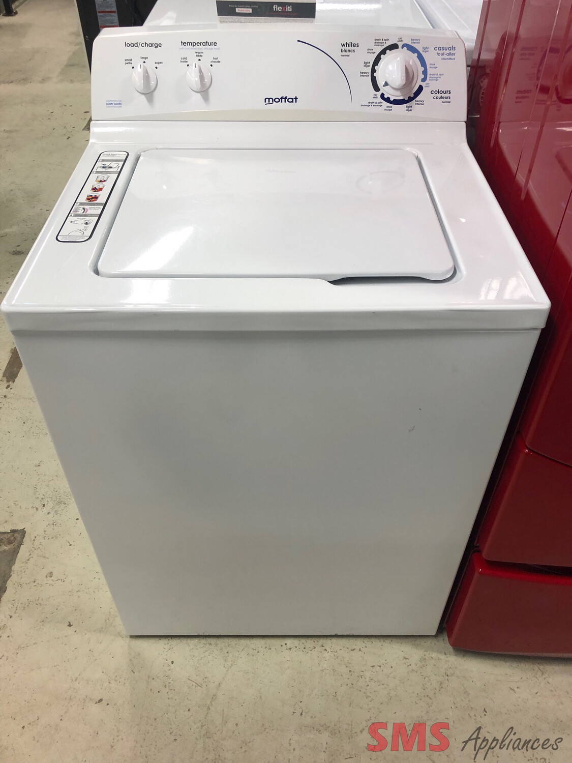 Moffat 27" Top Load Washer 4.0 Cu. Ft. MTAP1100F1WW