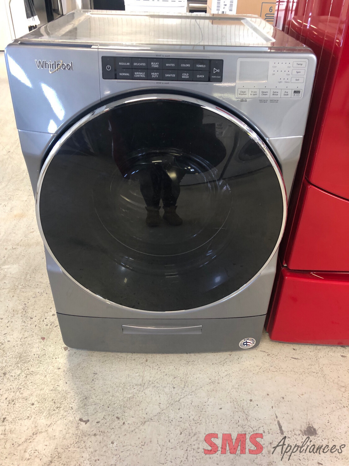 Whirlpool 27" Front Load Washer 5.2 Cu. Ft. WFW6620HC