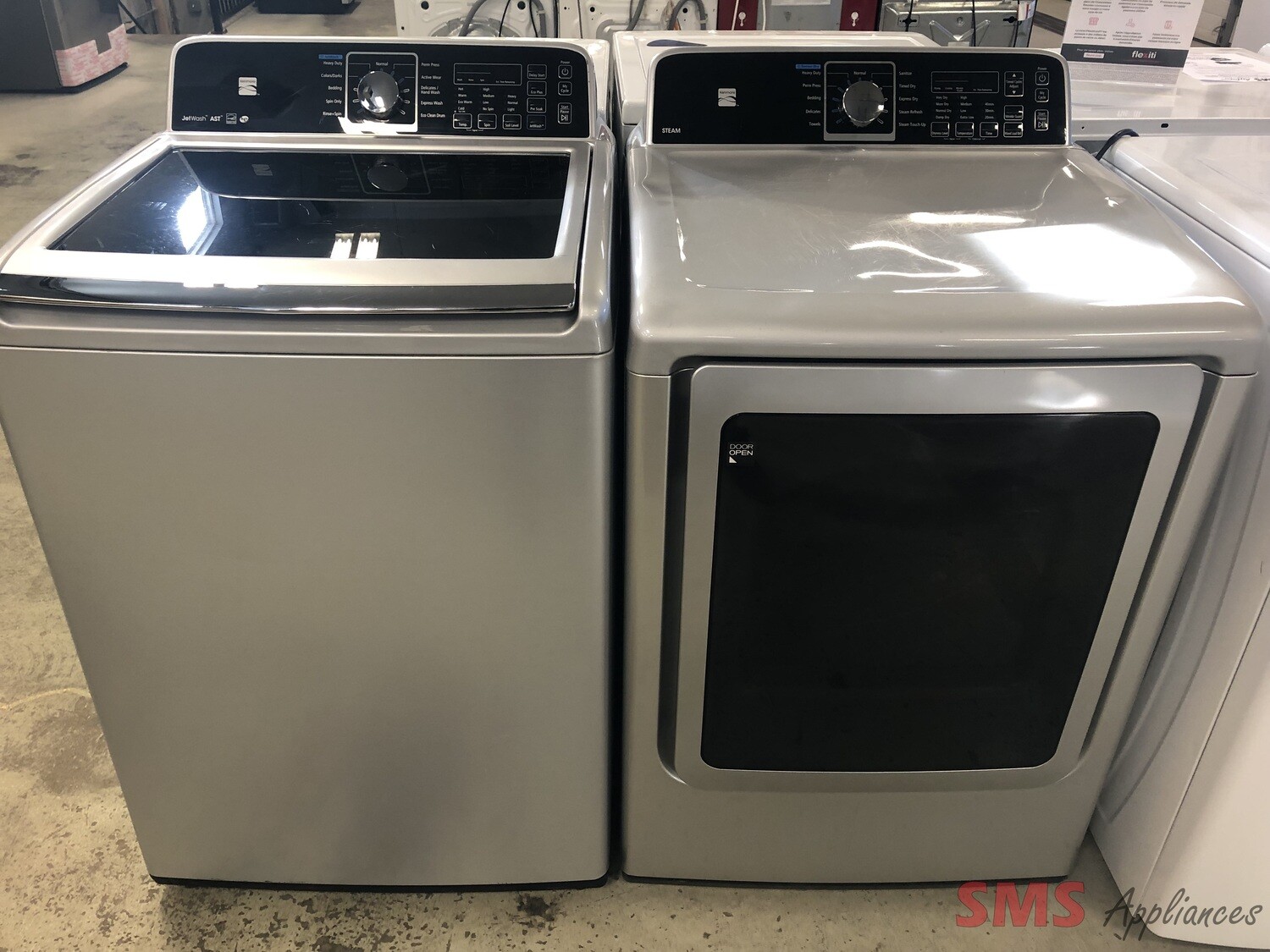 Kenmore 27" Top Load Washer and Dryer Set 592-29227 / 592-69227