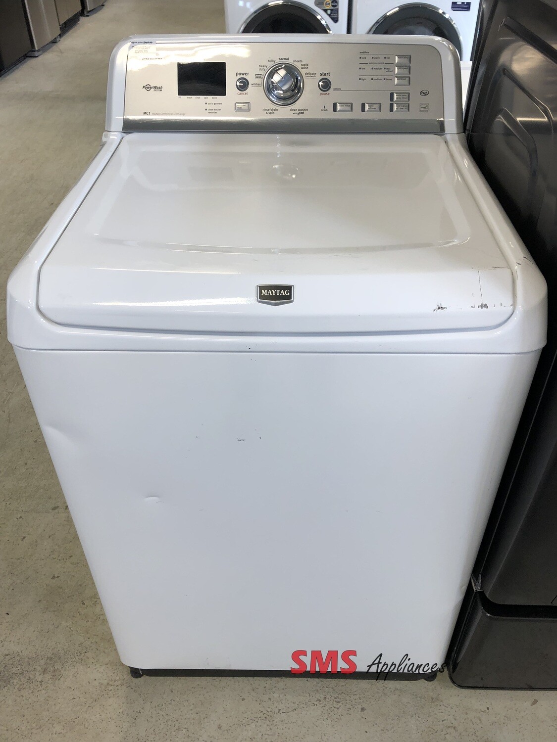 Maytag 27" Top Load Washer 5.3 Cu. Ft. MVWB750YW0