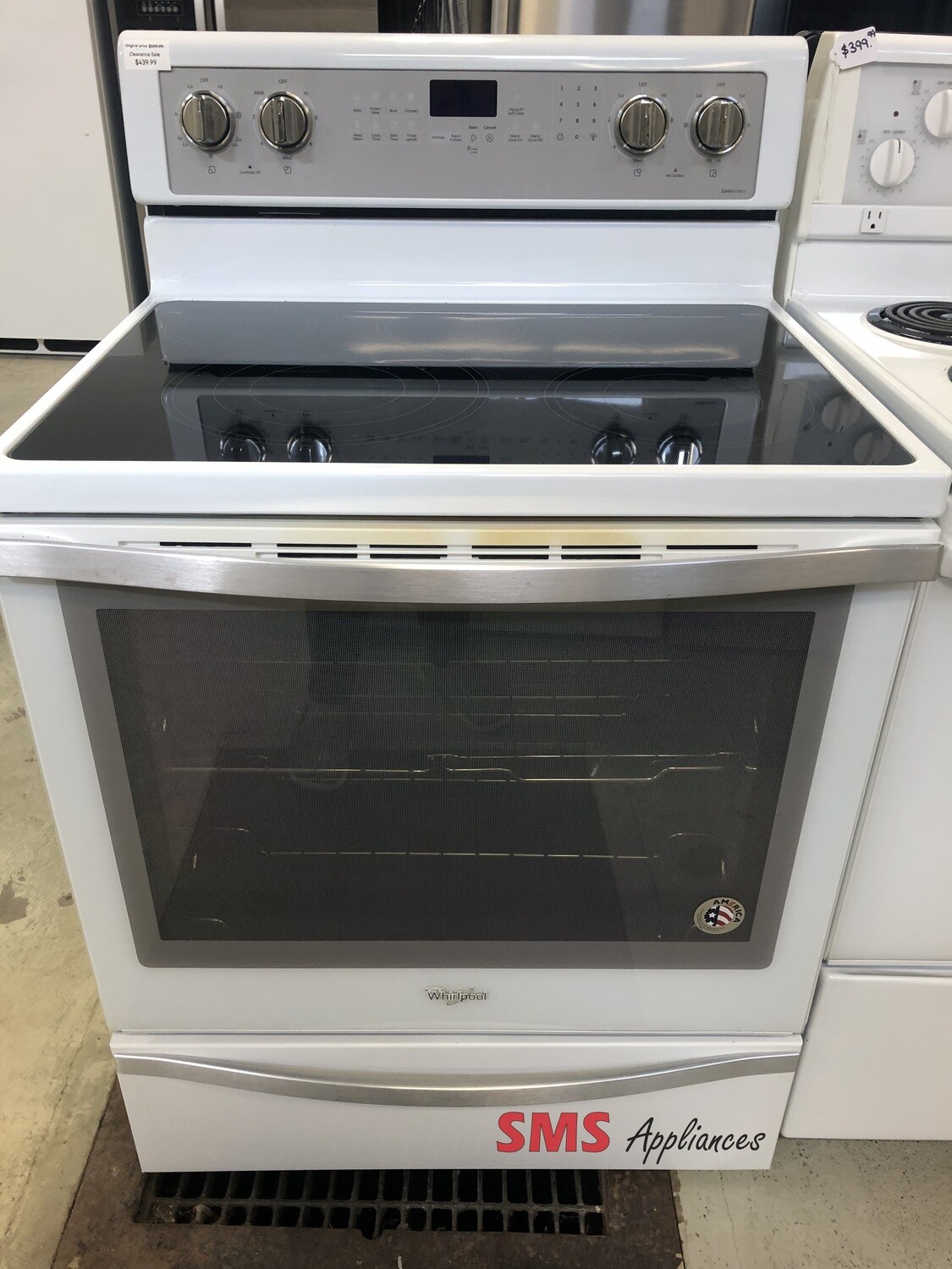 Whirlpool 30" Freestanding Electric Stove 6.4 Cu. Ft. YWFE745H0FH1