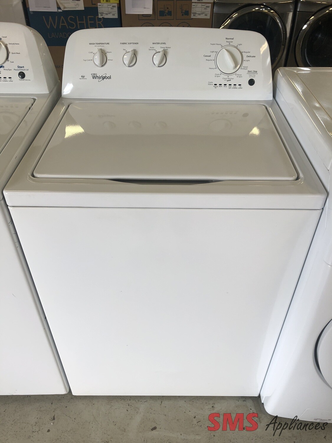 Whirlpool 27" Top Load Washer 4.0 Cu. Ft. WTW4616FW