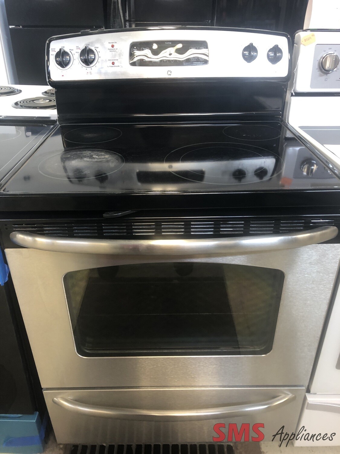 GE 30" Freestanding Electric Stove JCBP66SP1SS