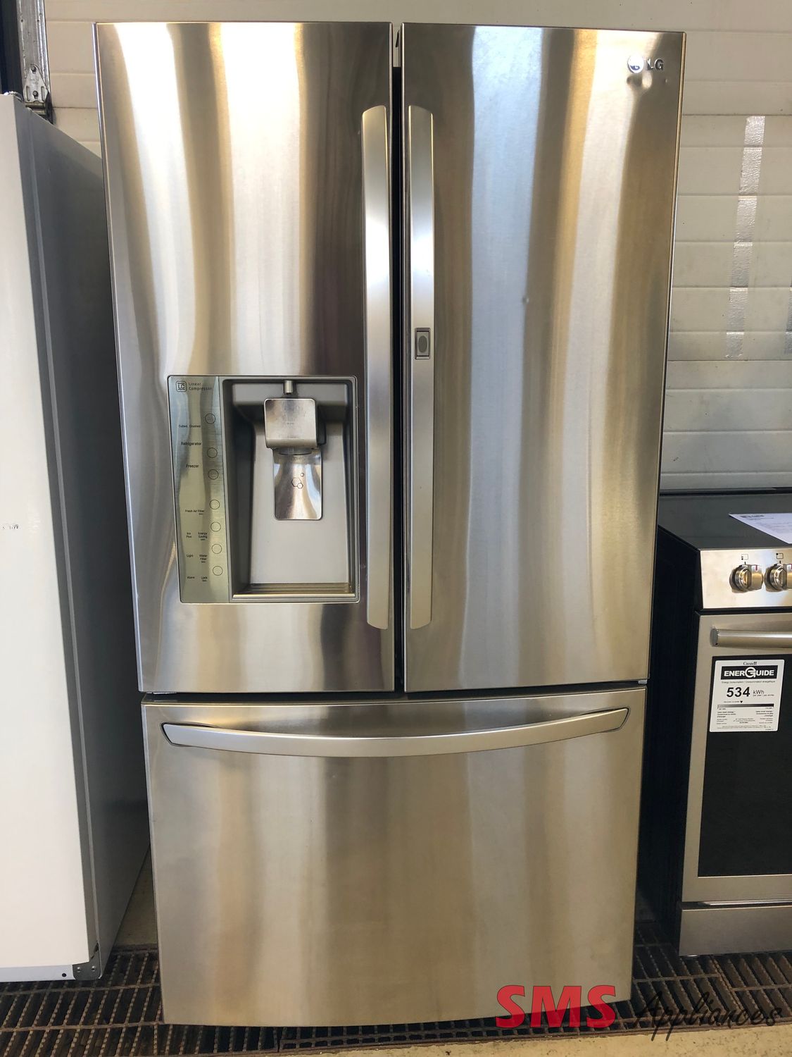 LG 36" French Door Refrigerator 31 Cu. Ft. LF31945ST