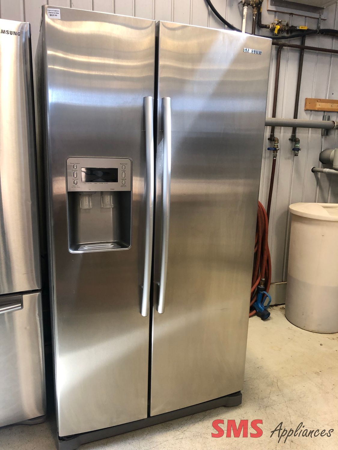 Samsung 36" Side by Side Refrigerator 27 Cu. Ft. RS277ACRS