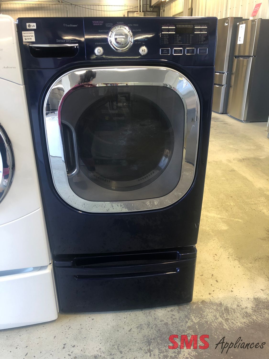 LG 27" Front Load Electric Dryer 7.4 Cu. Ft. DLEX2801L