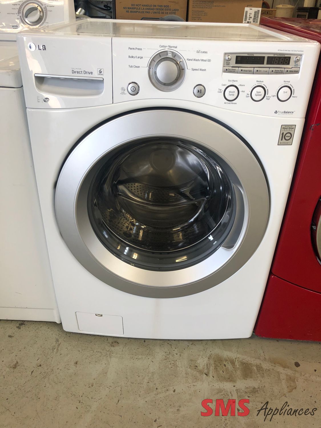 LG 27" Front Load Washer 4.6 Cu. Ft. WM3050CW