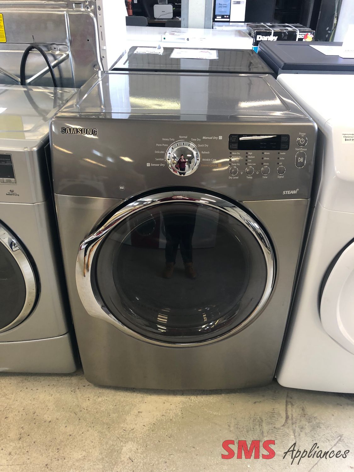 Samsung 27" Front Load Electric Dryer 7.3 Cu. Ft. DV350EAP