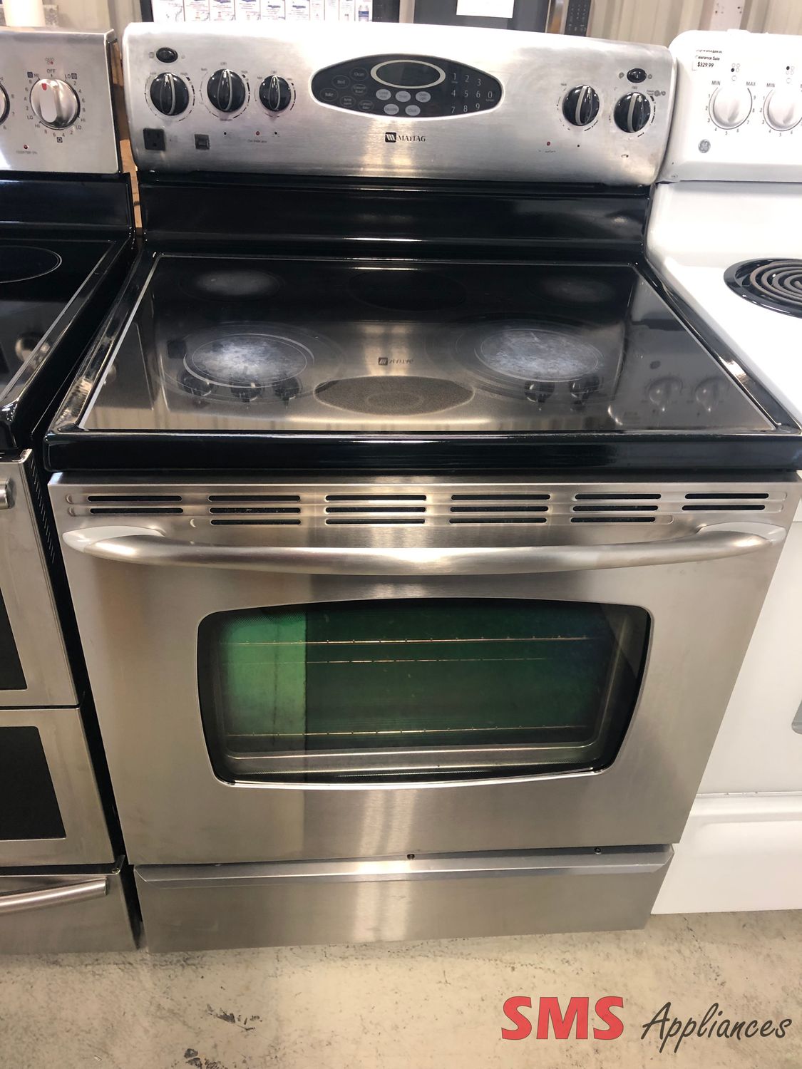 Maytag 30" Freestanding Electric Stove MER5875RCS