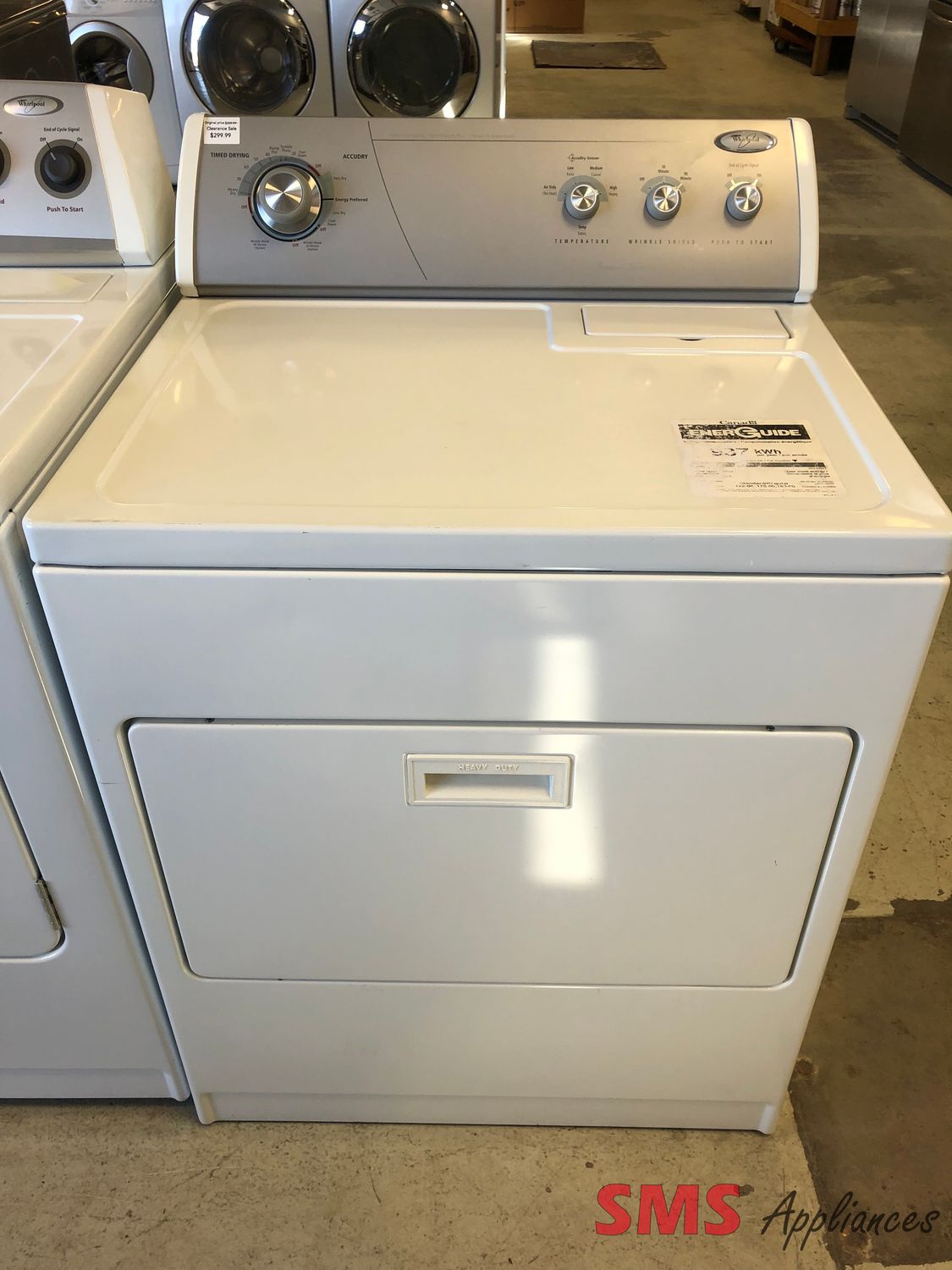 Whirlpool 27" Front Load Electric Dryer 5.8 Cu. Ft. YLEN2000LW0