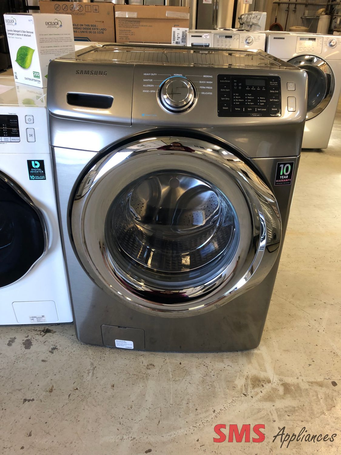 Samsung 27" Front Load Washer 4.8 Cu. Ft. WF42H5200AP
