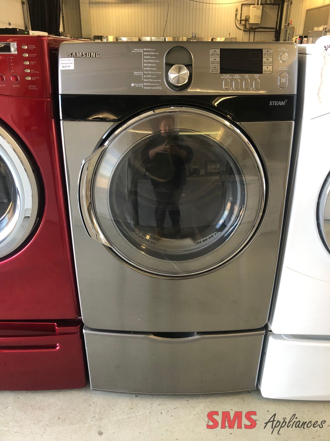 Samsung 27" Front Load Electric Dryer DV448AEP
