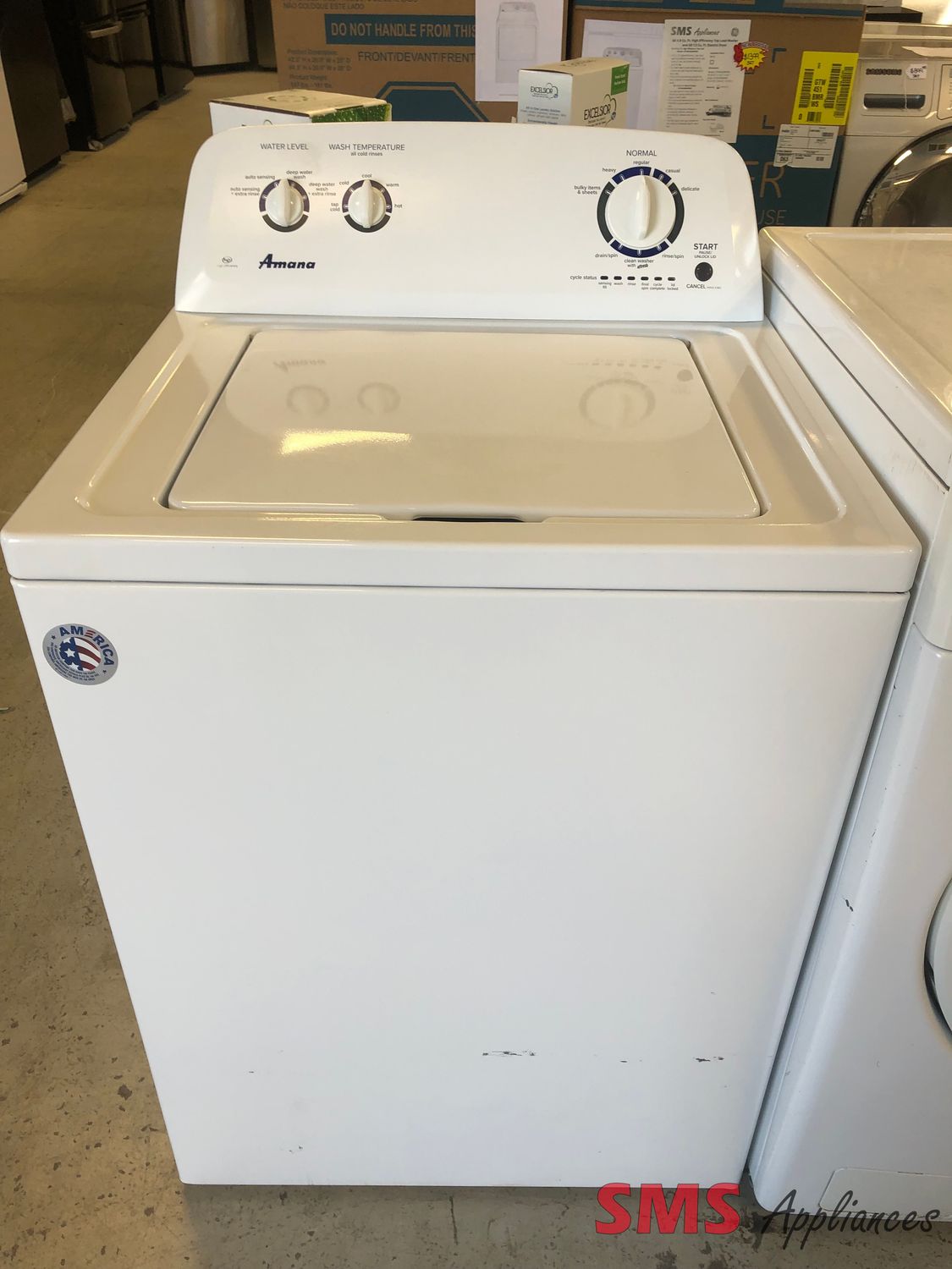 Amana 27" Top Load Washer 3.5 Cu. Ft. NTW4516FW3