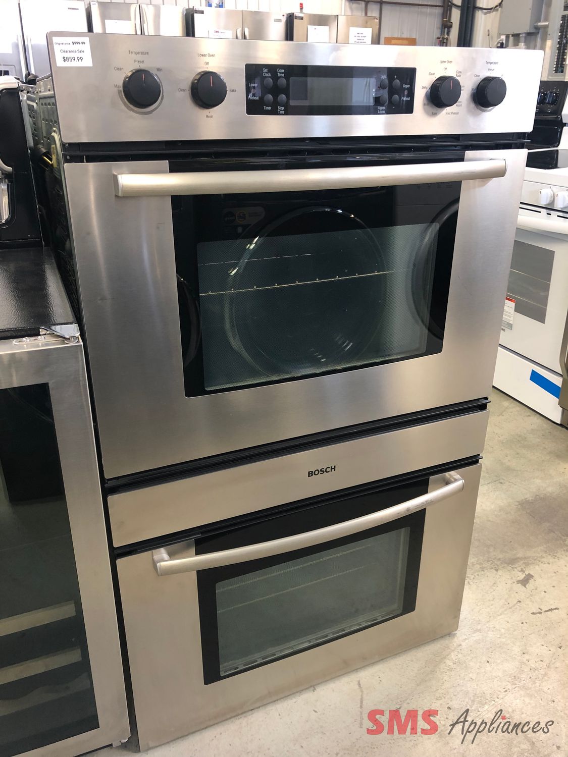 Bosch 30" Double Wall Oven HBL5055AUC
