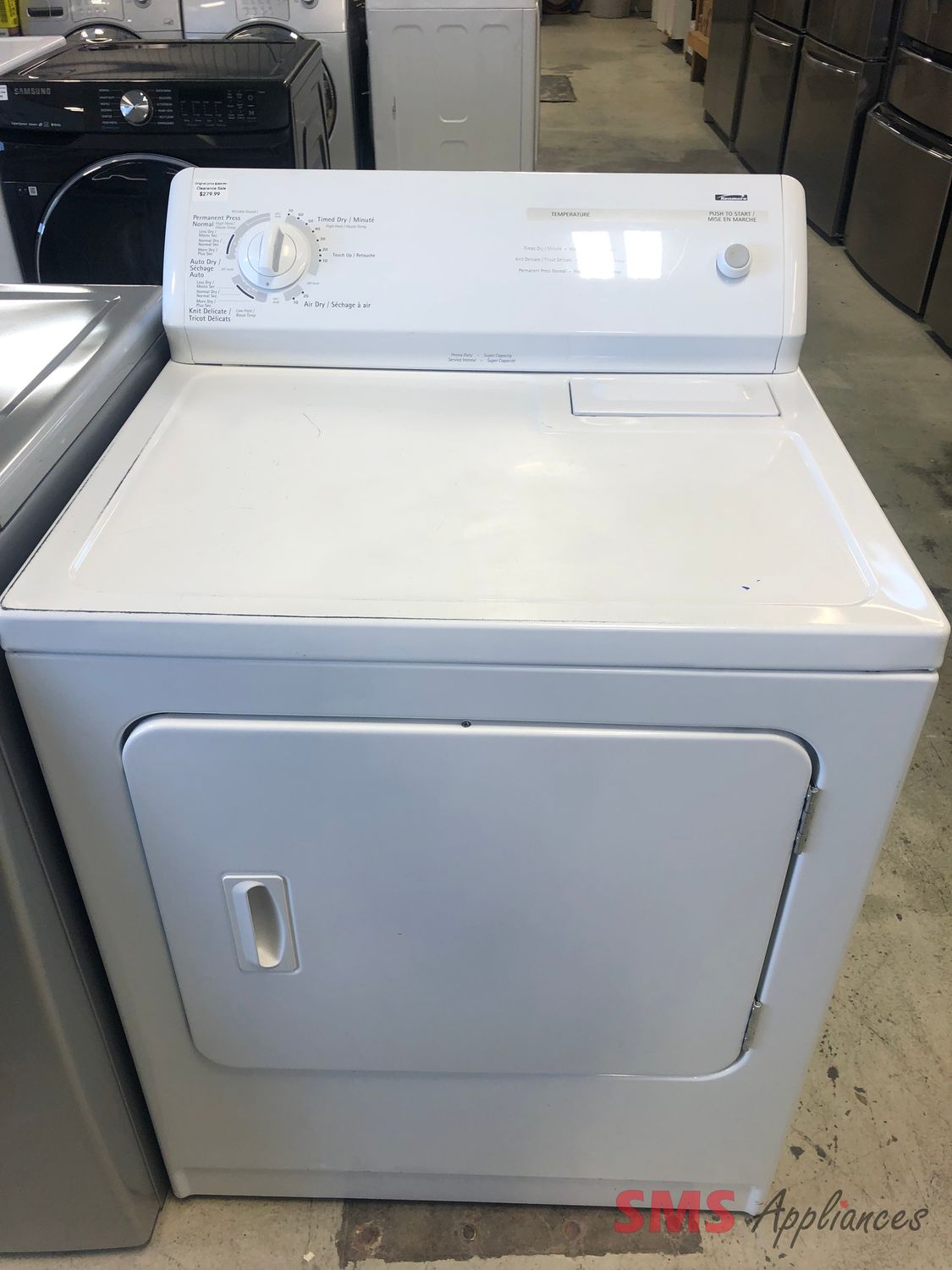 Kenmore 29" Front Load Electric Dryer 110. C66492500