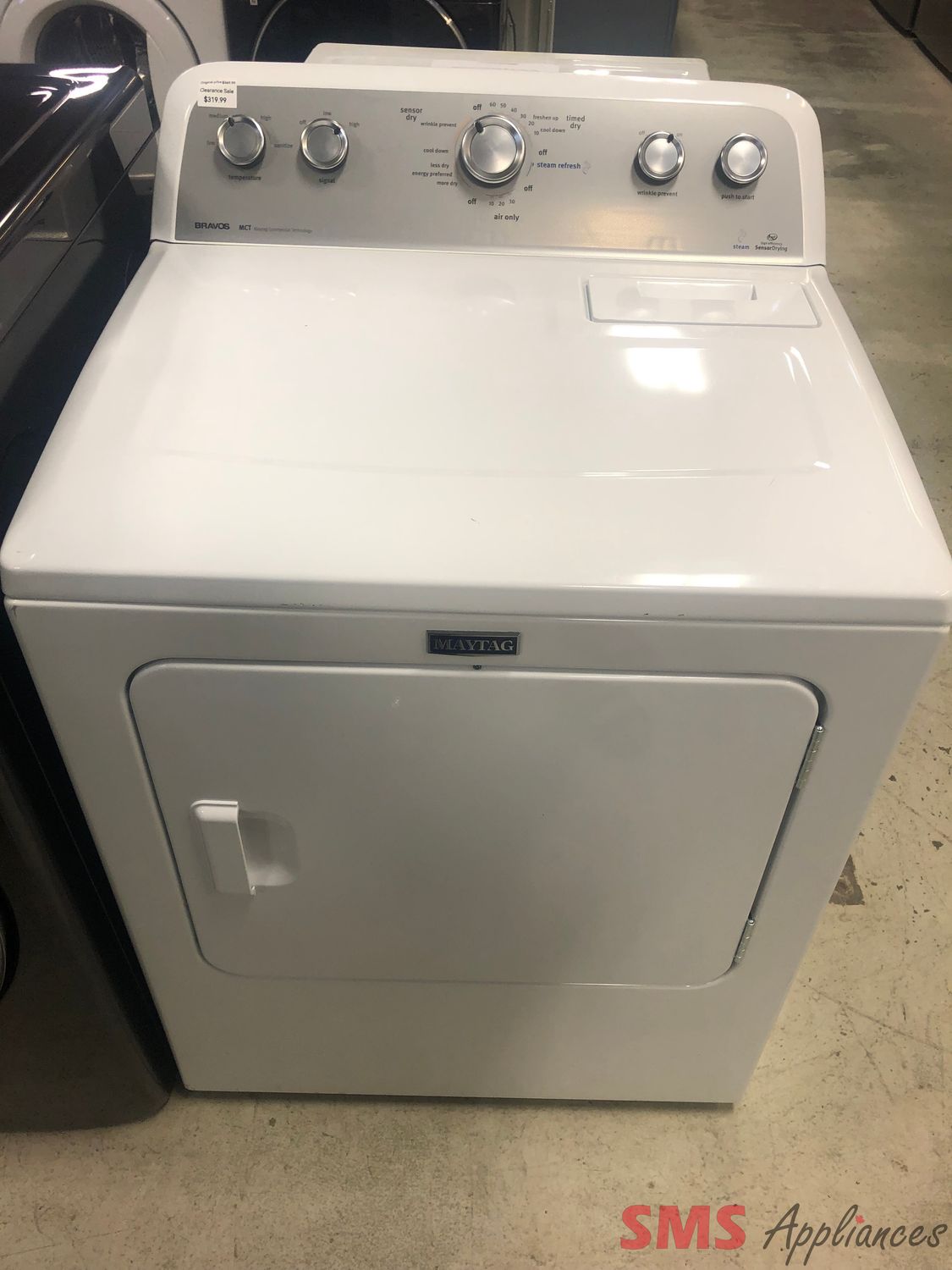 Maytag 29" Front Load Electric Dryer YMEDX6STBW1