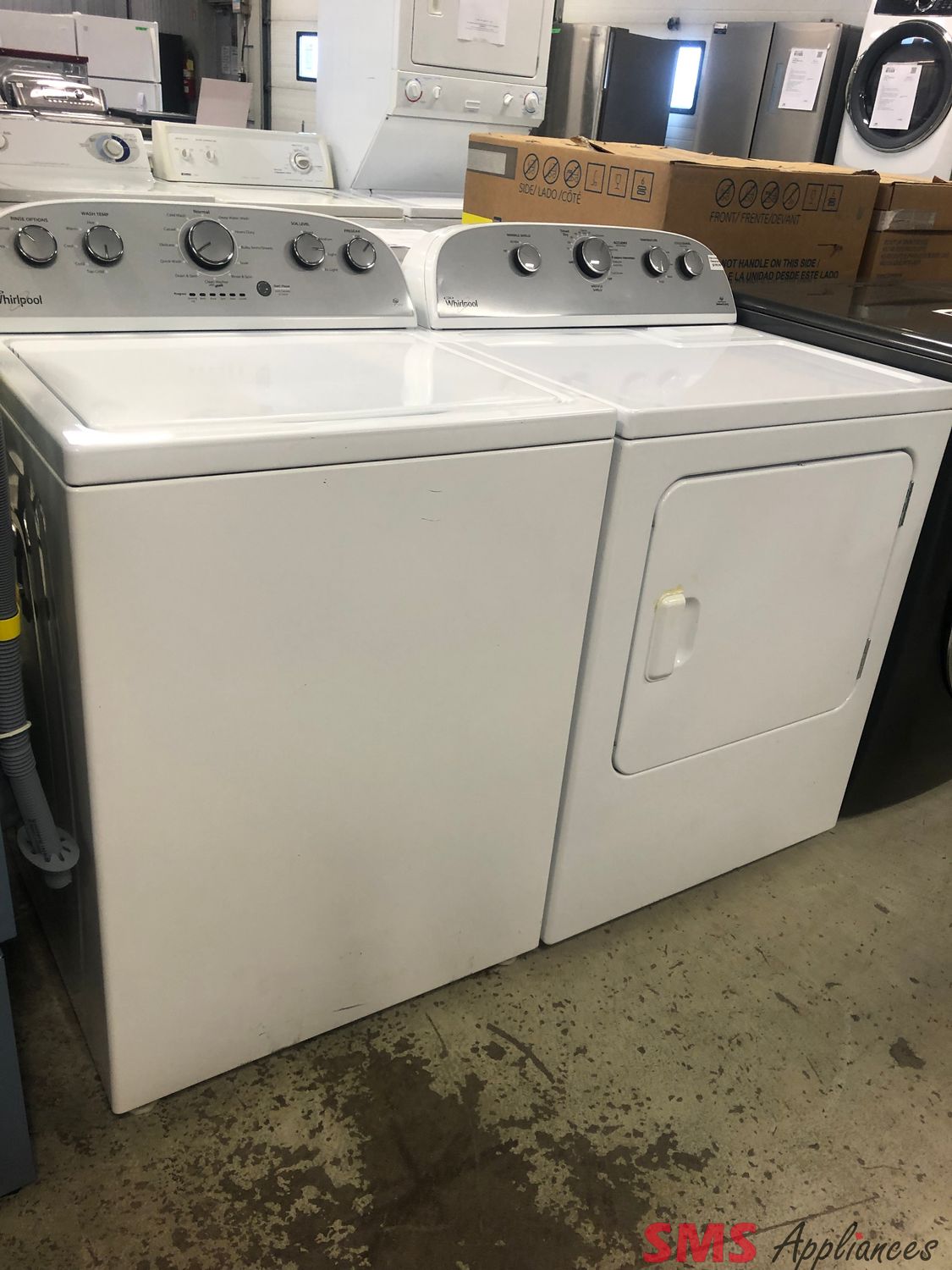 Whirlpool Washer and Dryer Set WTW4915EW1 / YWED4915EW1