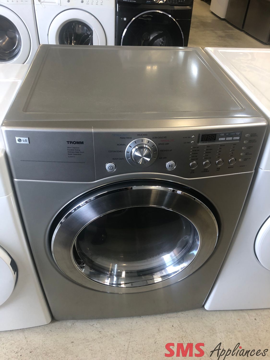LG 27" Front Load Electric Dryer DLE6977S