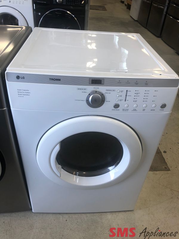 LG 27" Front Load Electric Dryer DLE2514W