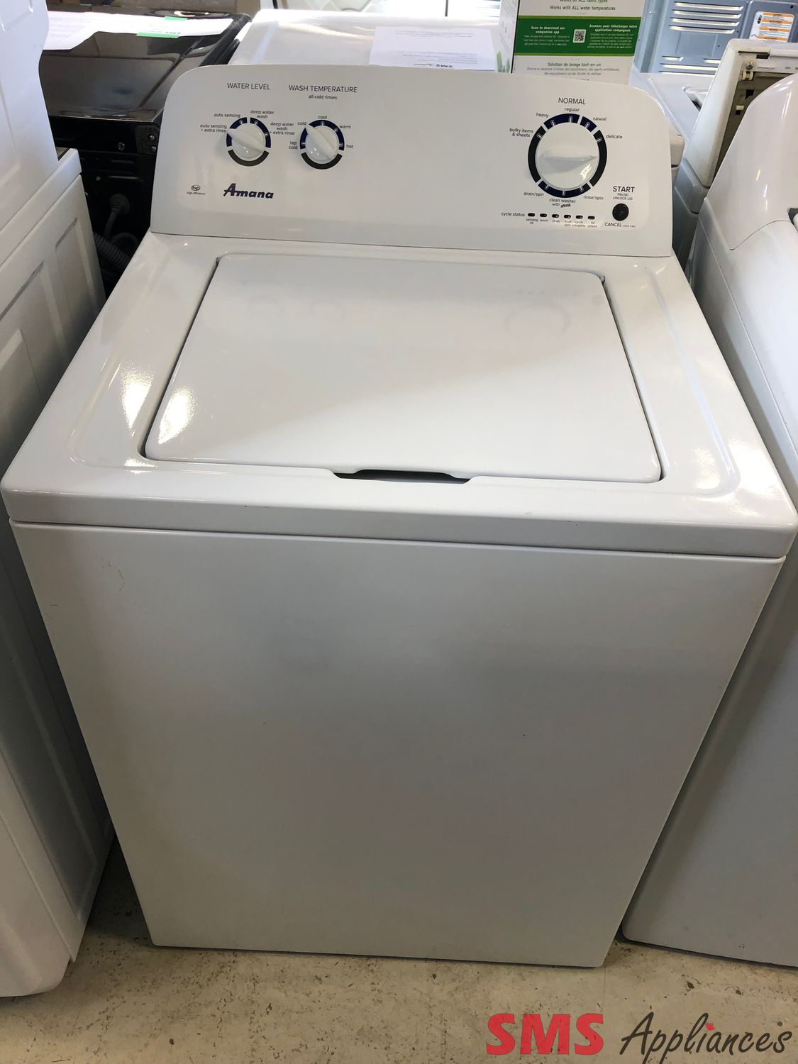 Amana 27" Top Load Washer NTW4516FW3