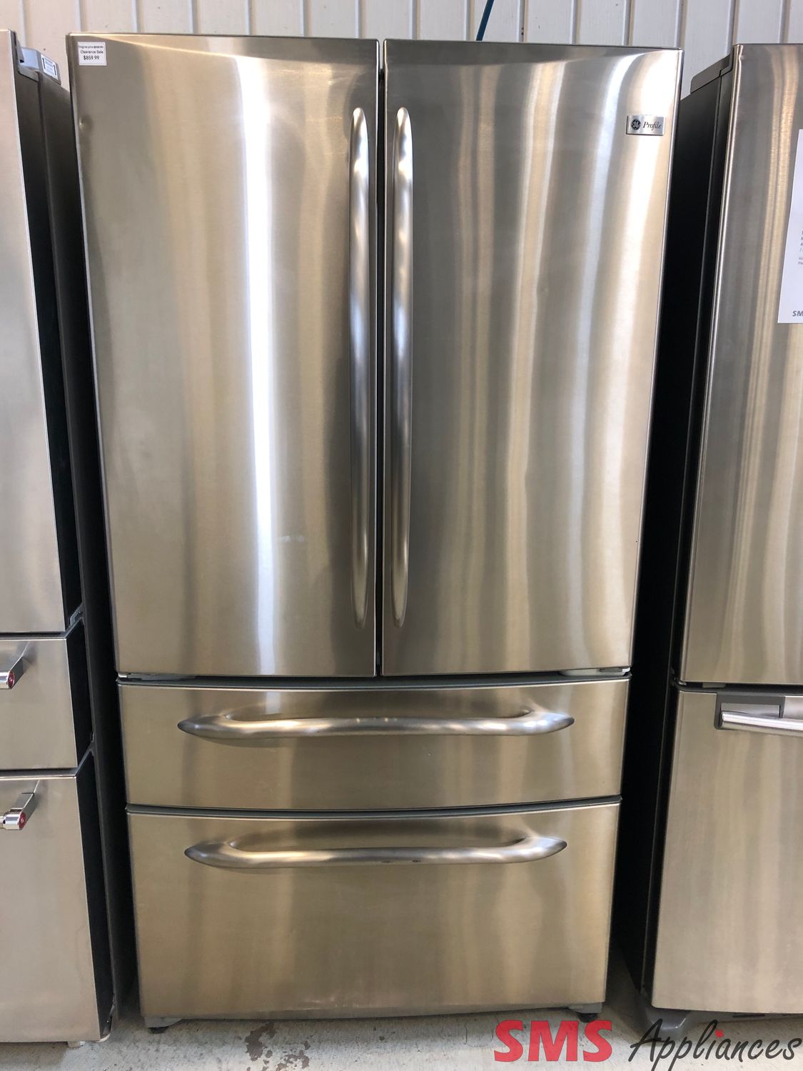 GE 36" French Door Refrigerator PGSS51VFXBSS