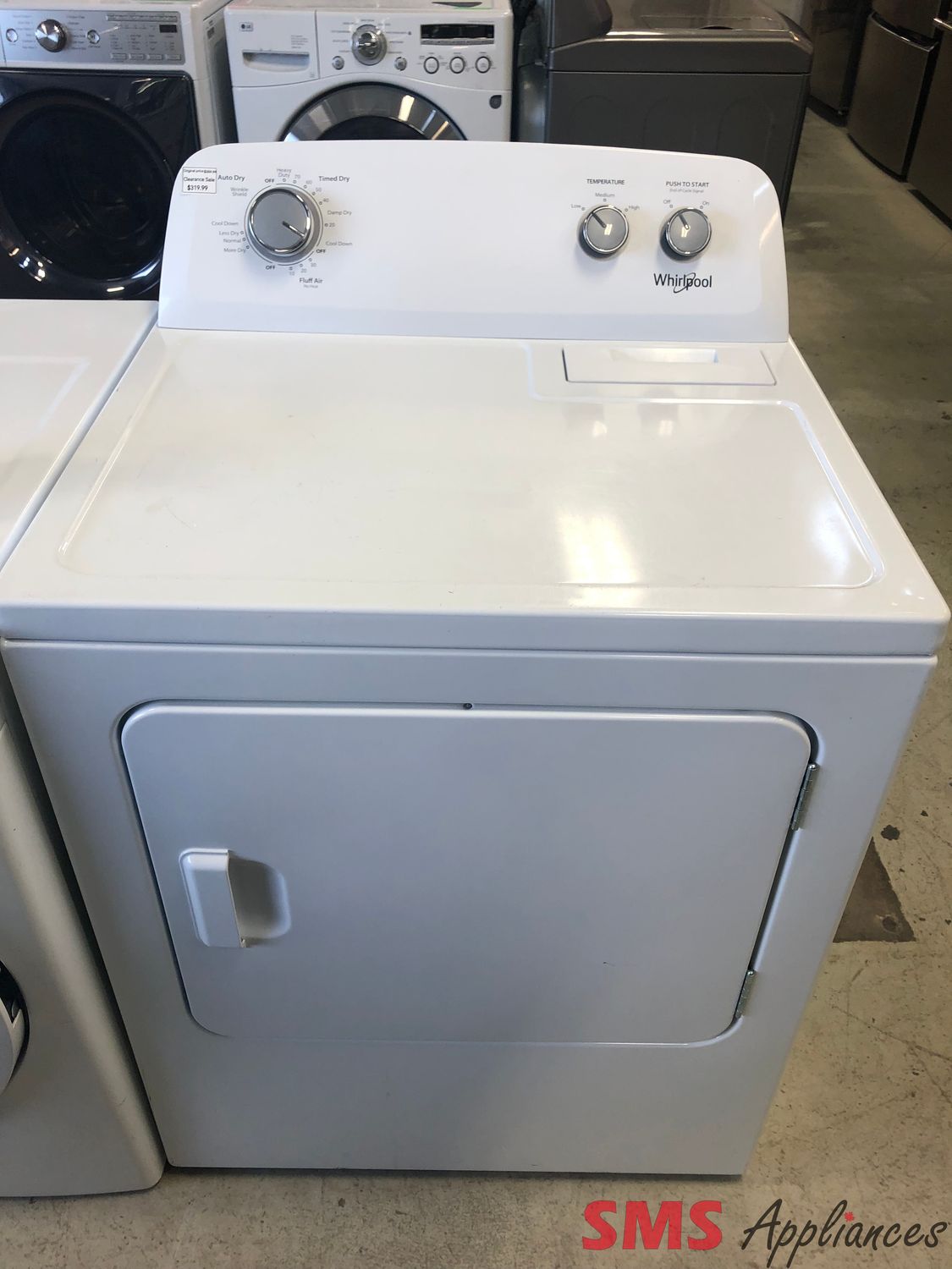 Whirlpool 29" Front Load Dryer YWED4850HW