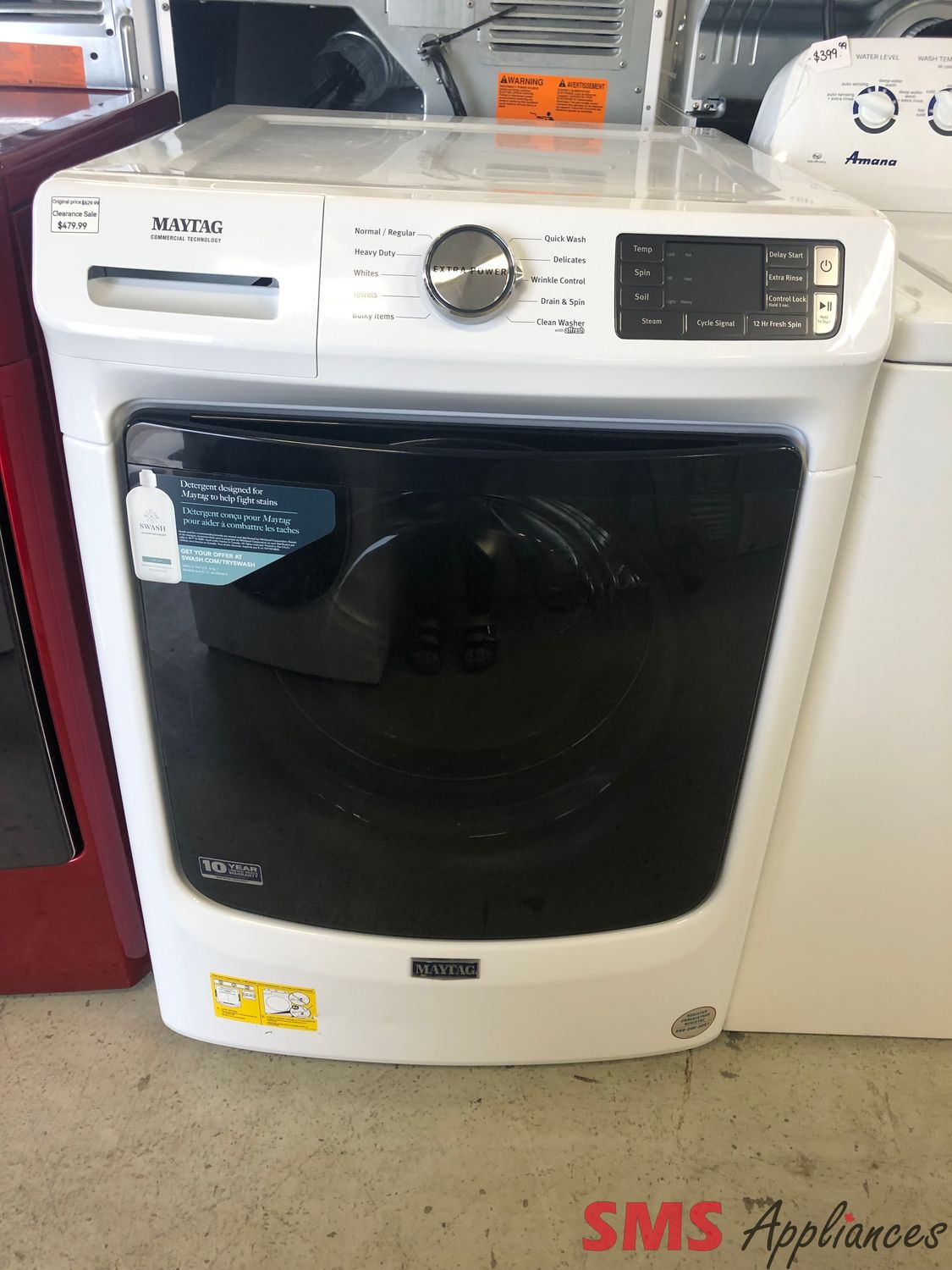 Maytag 27" Front Load Washer MHW5630HW