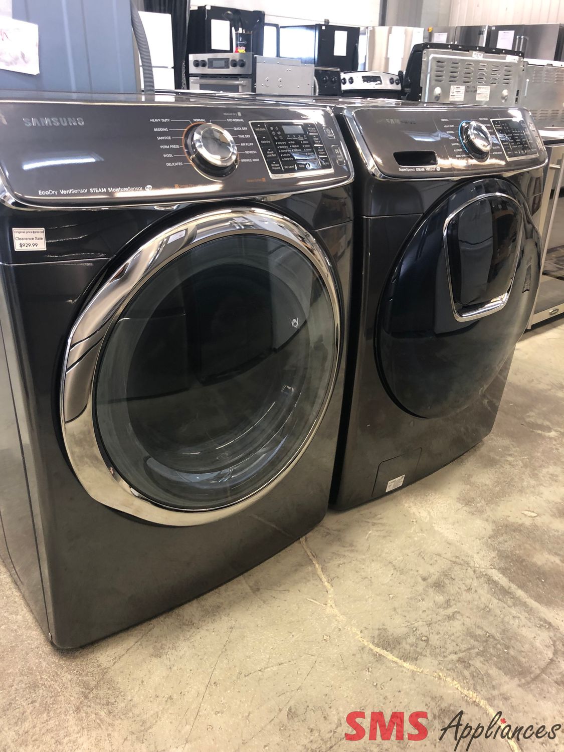 Samsung 27" Washer & Dryer Set WF45K6500AV / DV45H6300EG