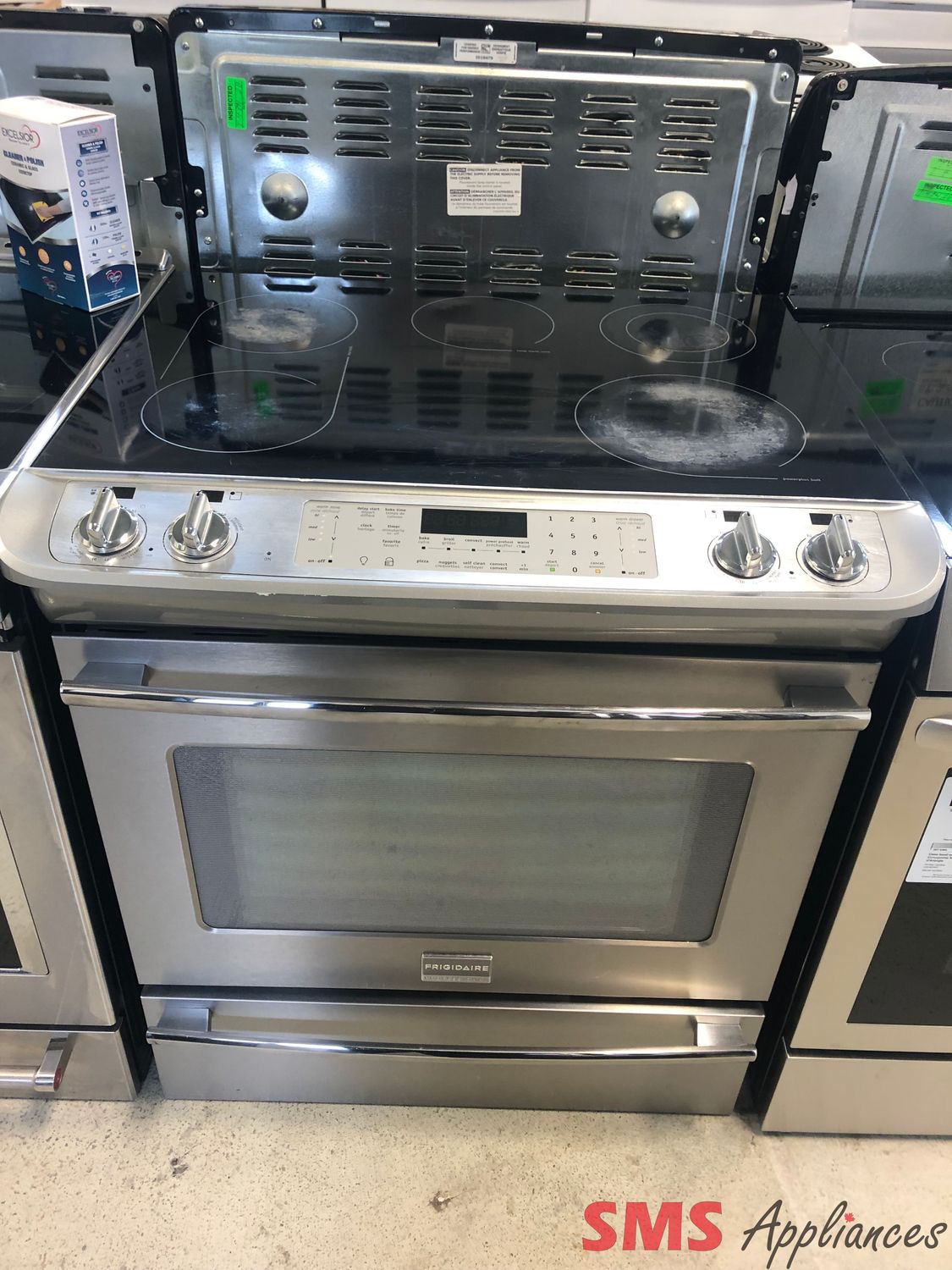 Frigidaire Professional 30" Slide in Glass Top Stove CPES3085KF1