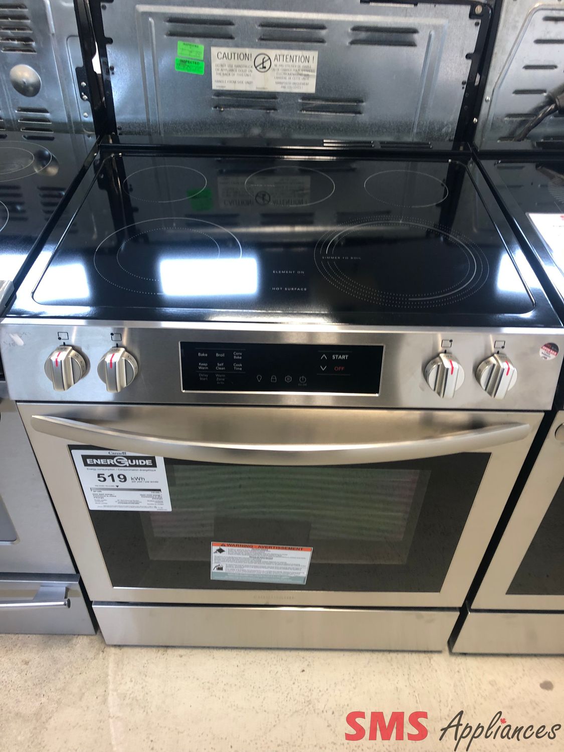 Open Box - Frigidaire 30" Electric Stove FCFE308CAS