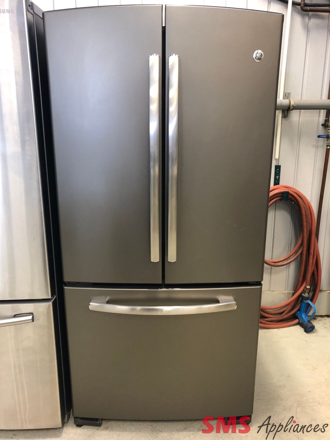GE Profile 33" French Door Refrigerator PNQ22LMHFES