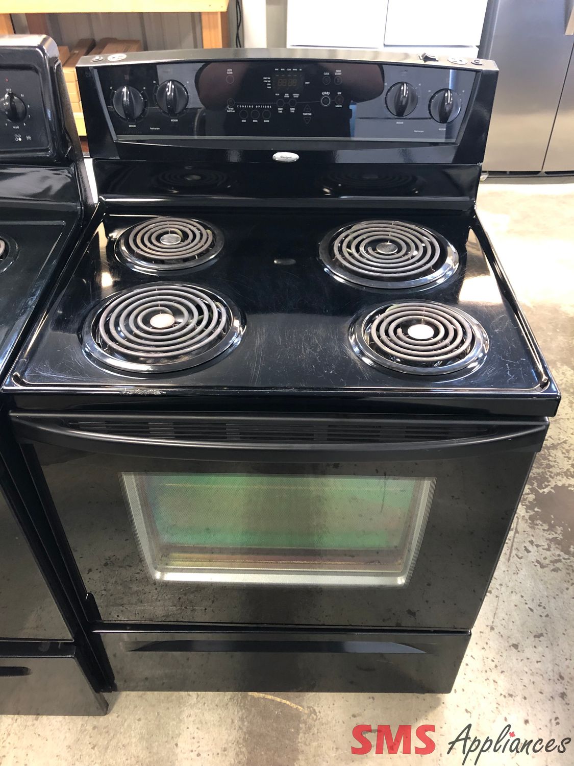 Whirlpool 30" Freestanding Electric Stove WERP3100PB