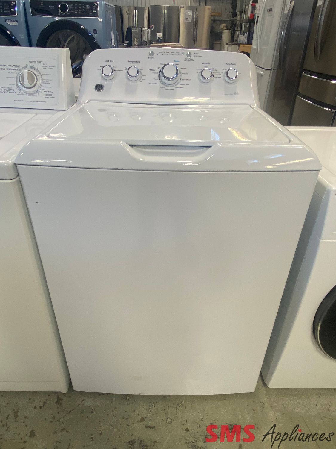 GE 27" Top Load Washer GTW460ASJWW