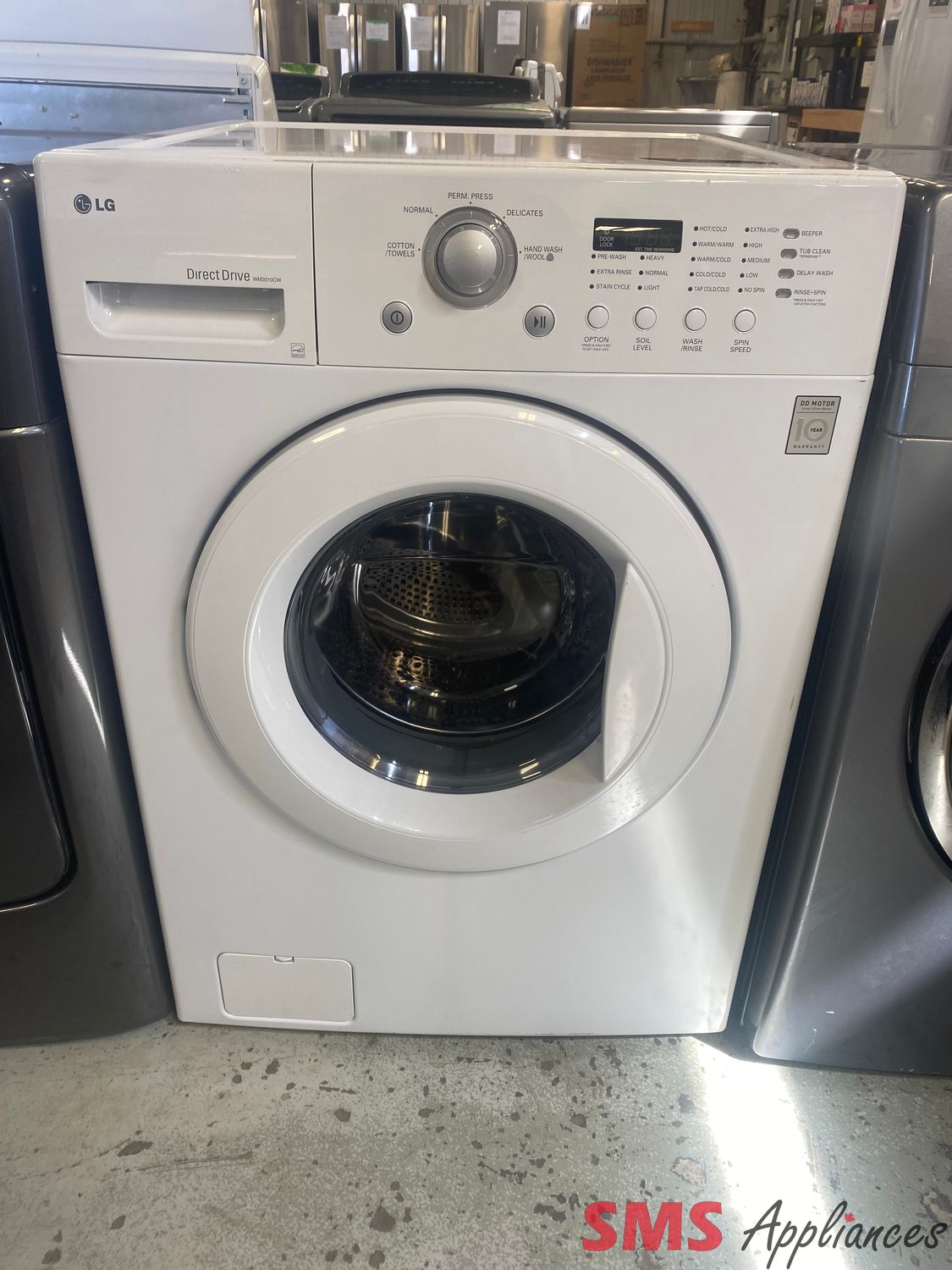 LG 27" Front Load Washer WM2010CW