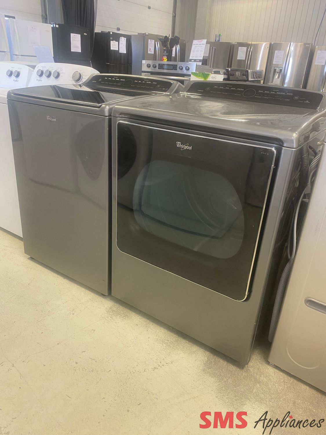 Whirpool Washer & Dryer Set WTW8500DC3 / YWED8500DC4
