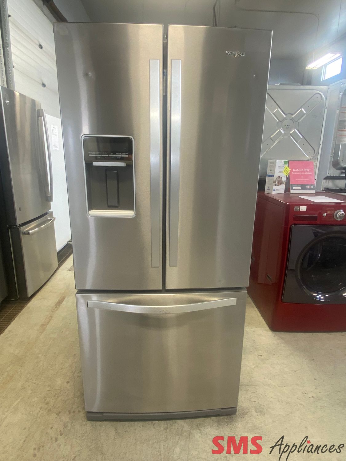 Whirlpool 30" French Door Refrigerator WRF560SEYM