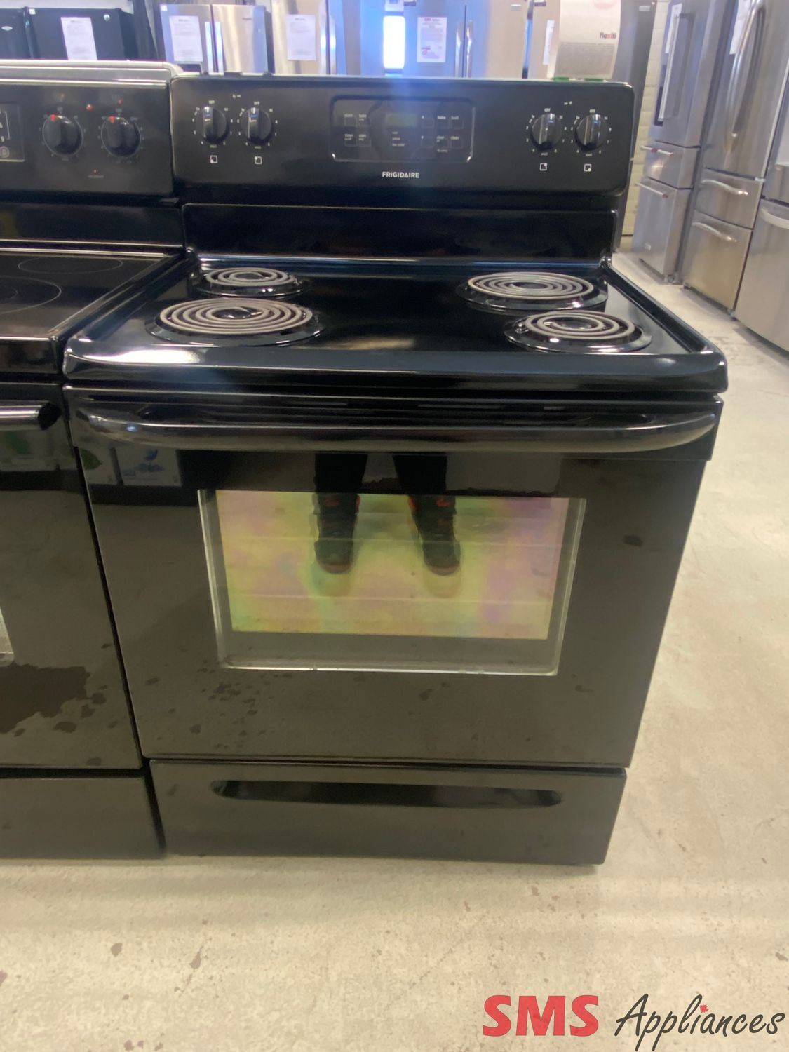 Frigidaire 30" Coil Top Stove CFEF3016LBG