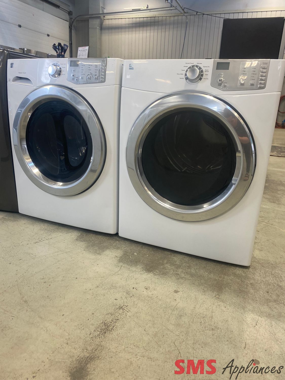 Kenmore 27" Washer & Dryer Set 970-C480820 / 970-C880823