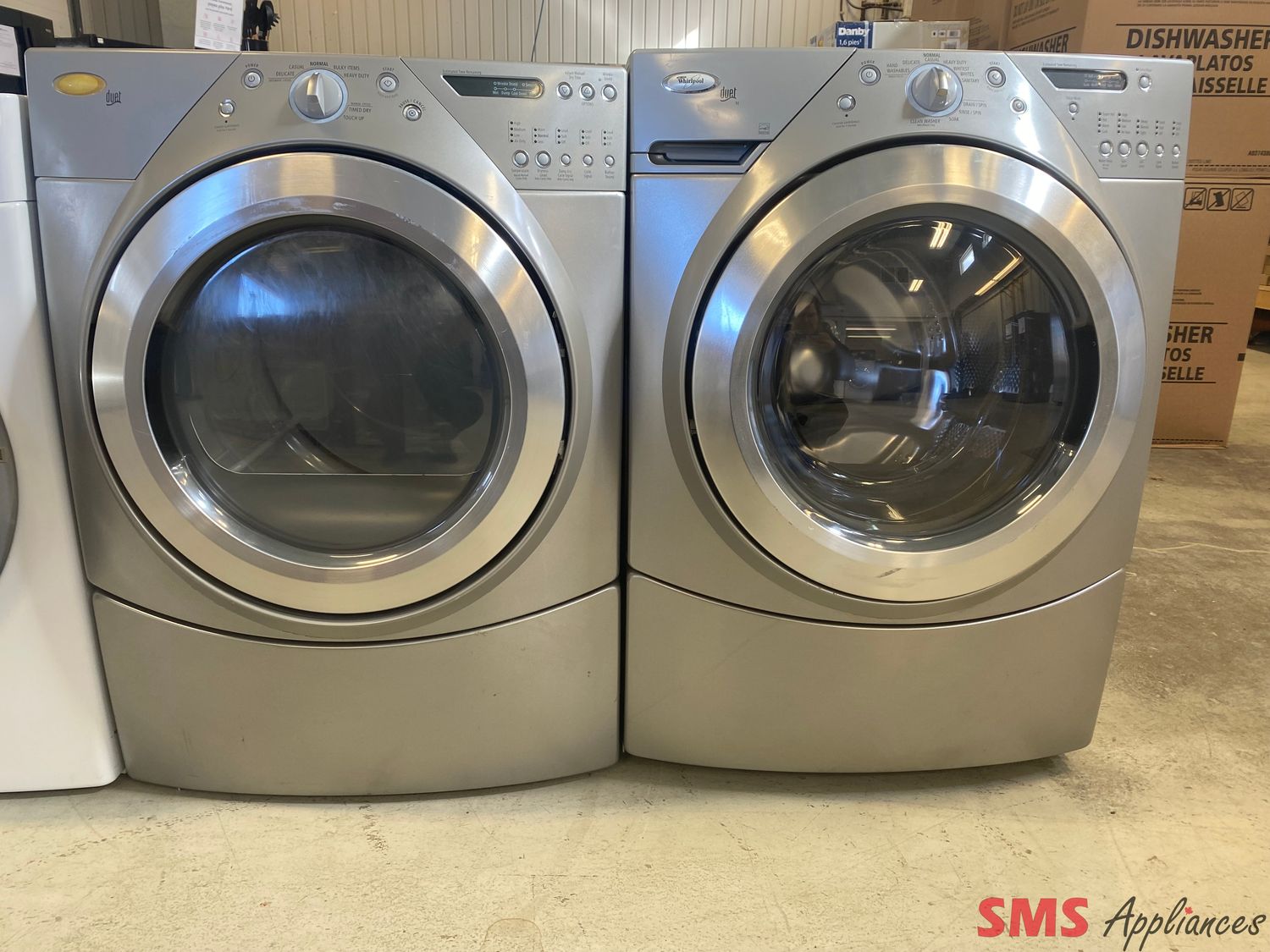 Whirlpool 27" Washer & Dryer Set WFW9300VU02 / YWED9300VU0