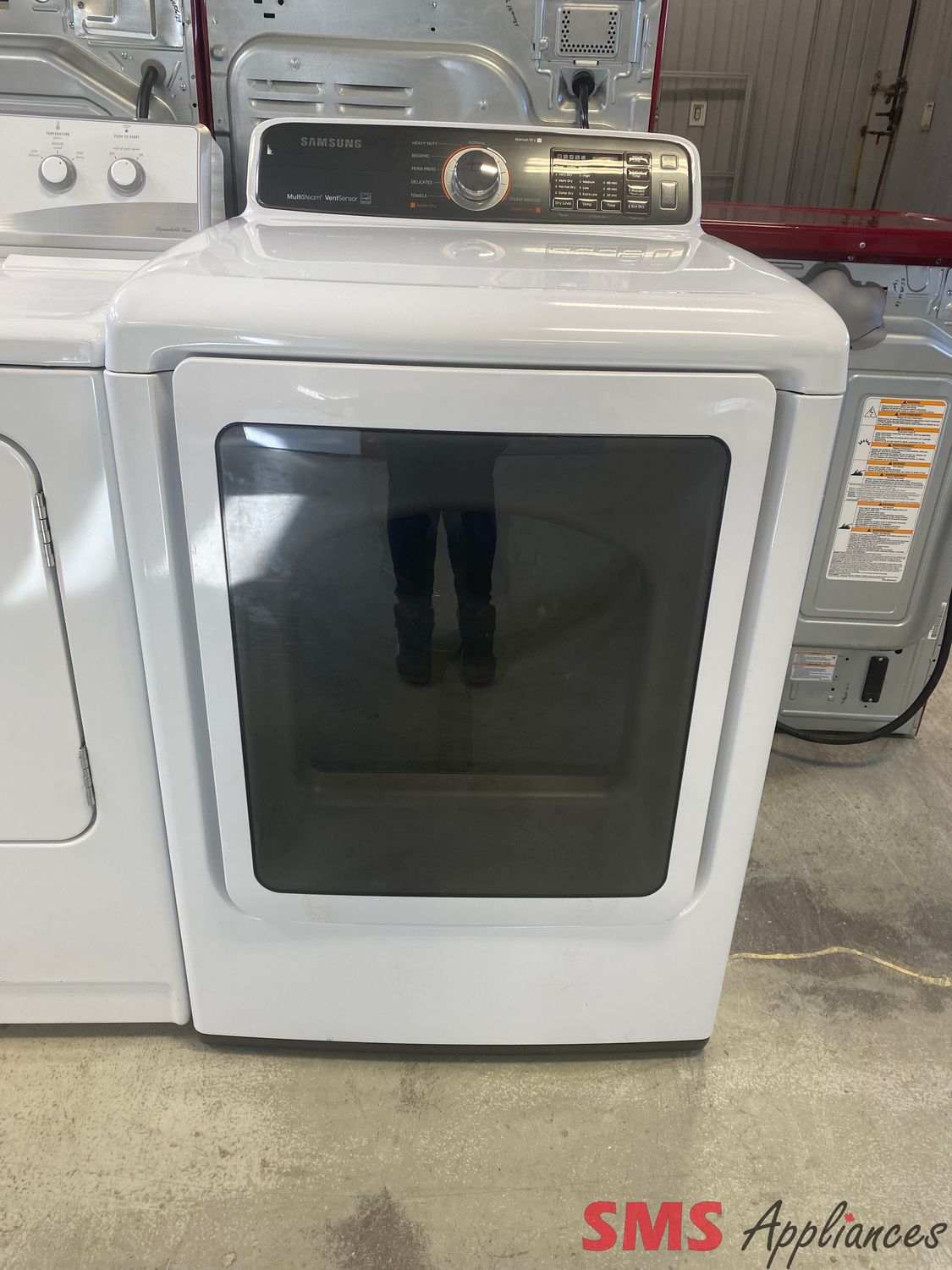 Samsung 27" Front Load Dryer DV48J7770EW