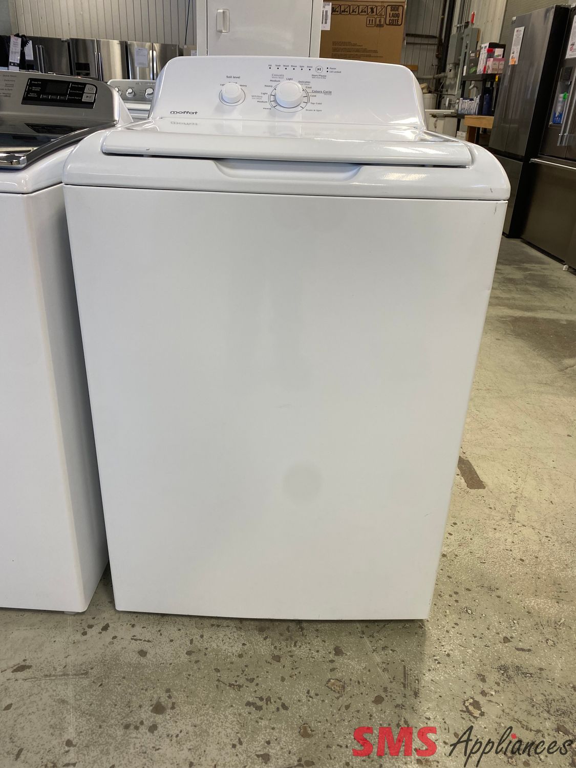 Moffat 27" Top Load Washer MTW200BMMWW