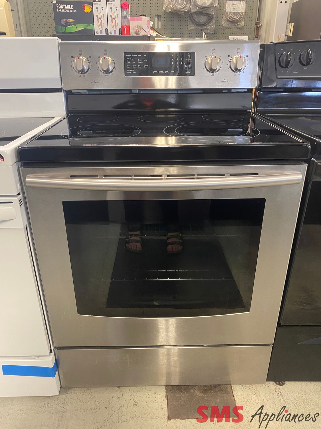 Samsung 30" Glass Top Stove NE59J3421SS
