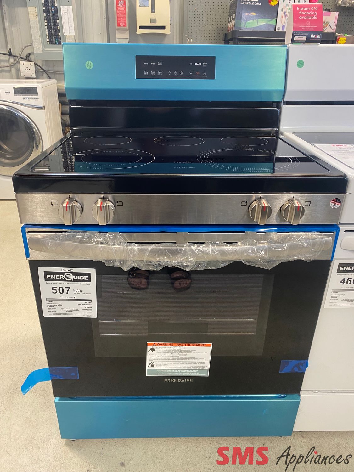 Open Box - Frigidaire 30" Glass Top Stove FCRE306CAS