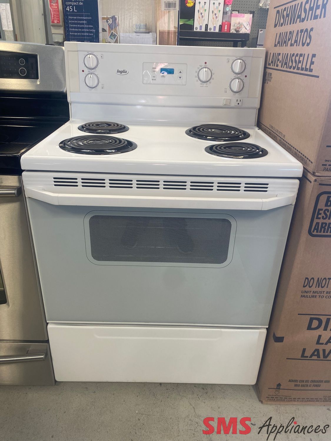 Inglis 30" Coil Top Stove IKE33300