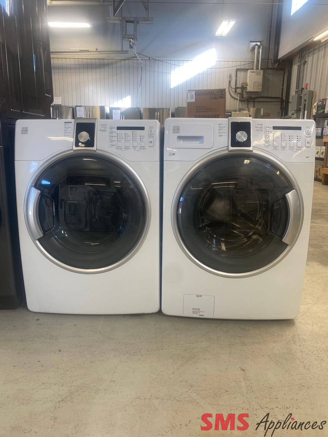 Kenmore 27" Washer & Dryer Set 592-49412 / 592-89412