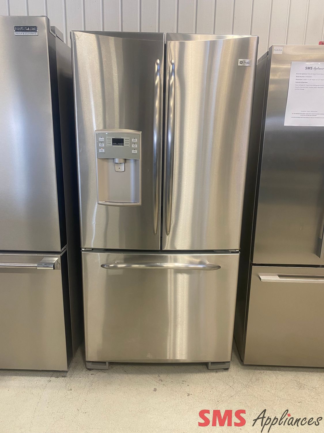 GE Profile 33" French Door Refrigerator PFSS2MJY1SS