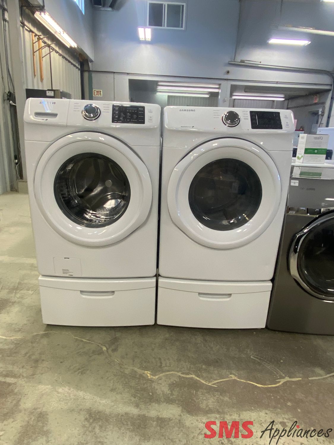 Samsung 27" Washer & Dryer Set WF42H5000AW / DV42H5000EW